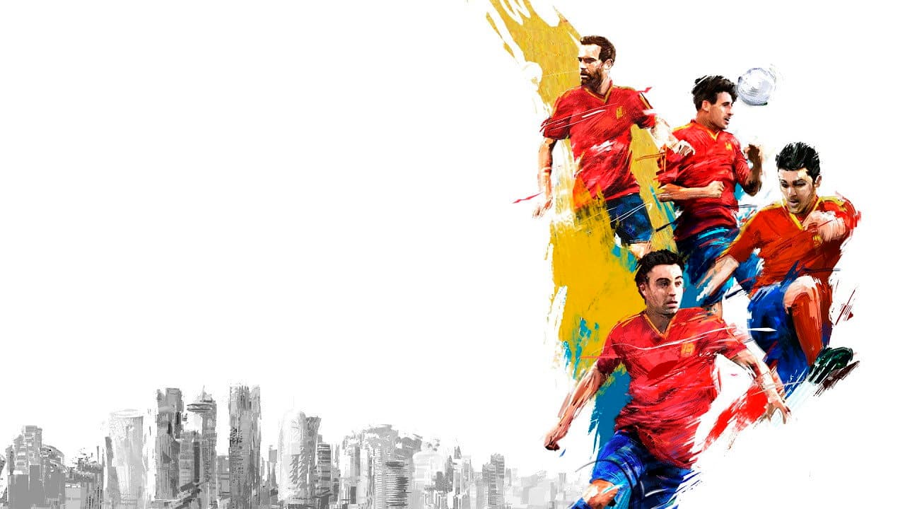 Futbolistas por el mundo backdrop