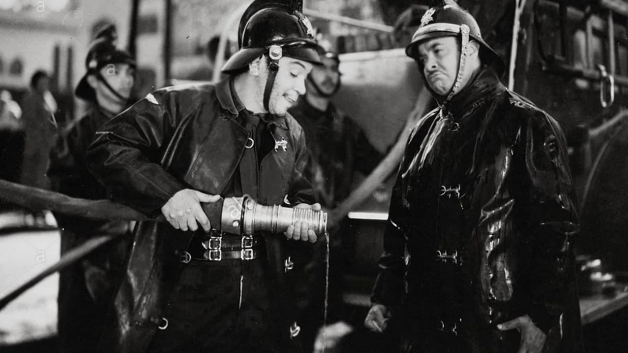 The Atomic Fireman backdrop