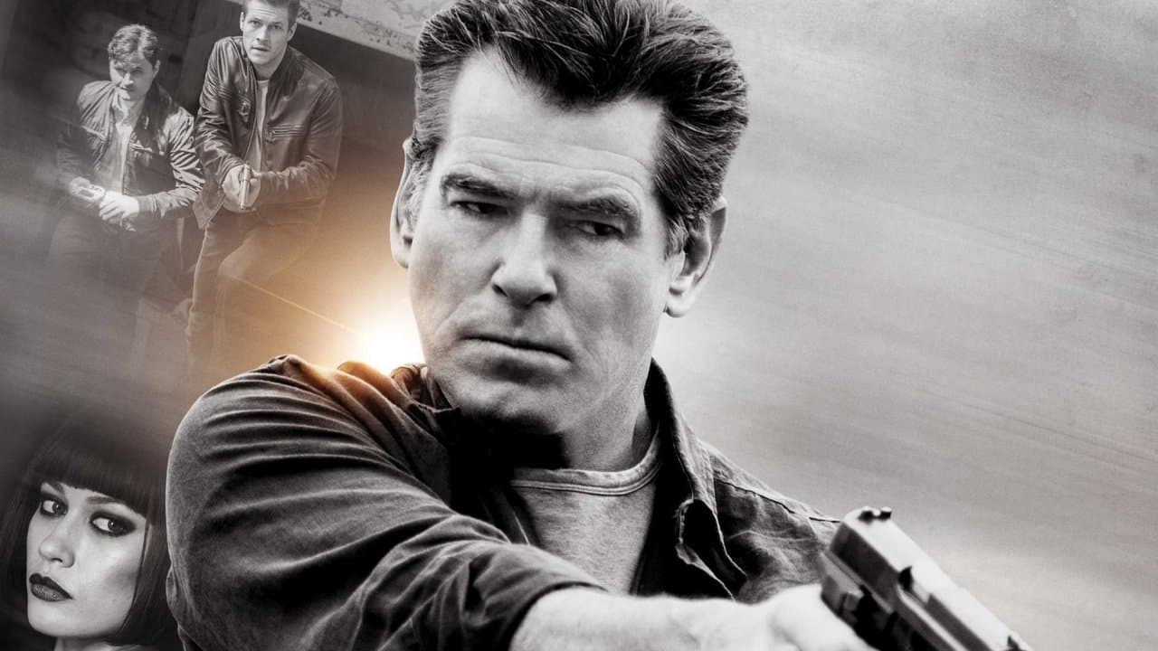 The November Man backdrop