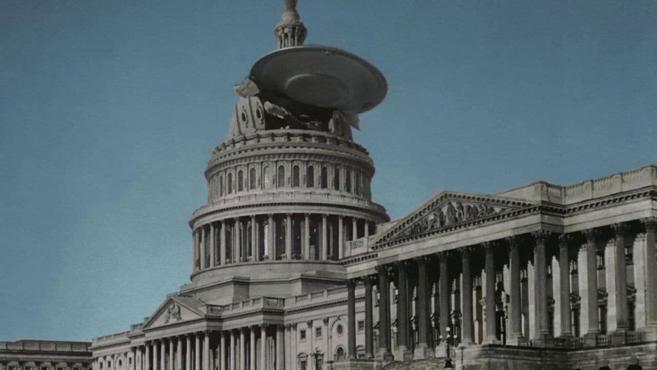 Earth vs. the Flying Saucers backdrop