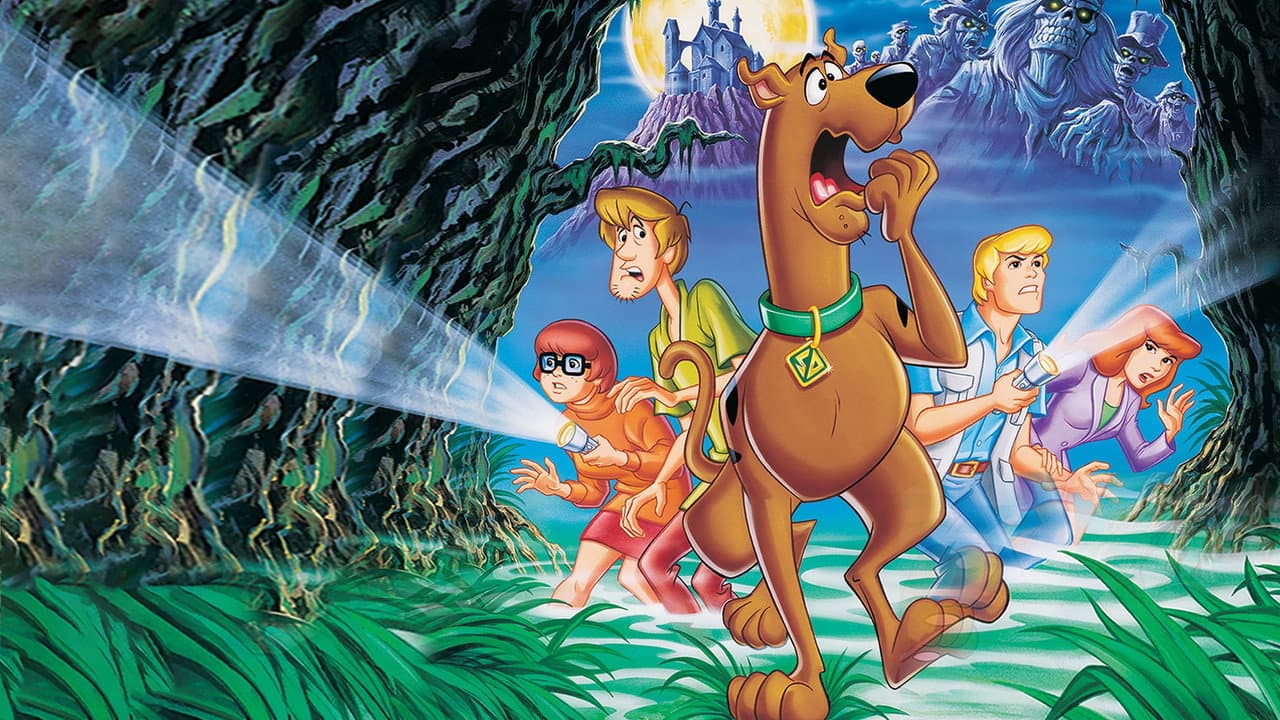Scooby-Doo on Zombie Island backdrop