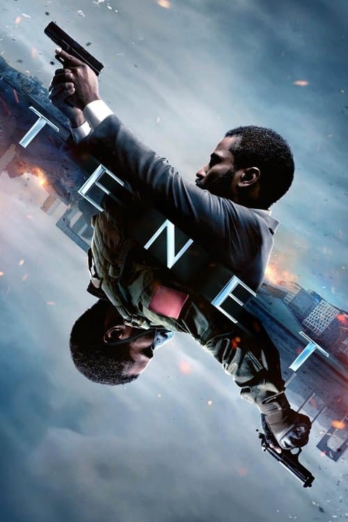 Partially revealed poster