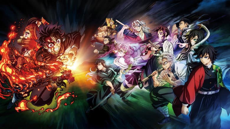 Demon Slayer: Kimetsu No Yaiba - To the Hashira Training backdrop